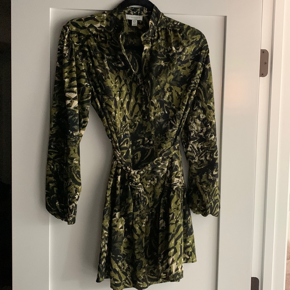 Topshop Shirt Dress View 2